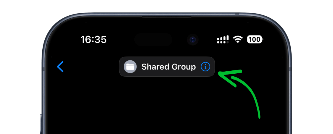 how to add a new member to a shared group- more info